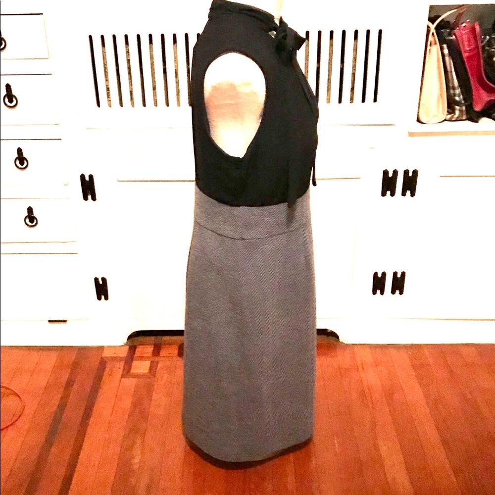 Black & Gray Work/Office Dress - Picture 2 of 6